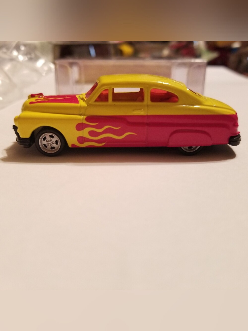 Racing Champions 1949 Mercury Red And Yellow Custom Cruisers Toy Diecast Car